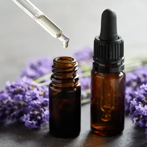 Óleo Essêncial de Lavanda.